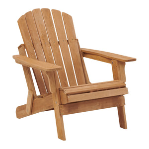 Oversize Wooden Outdoor Folding Adirondack Chair