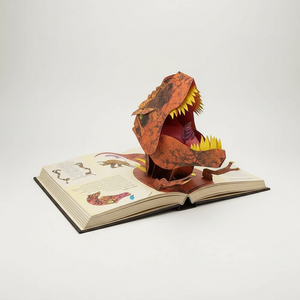 3D Dinosaur Pop-Up Book