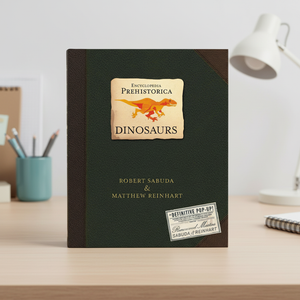 3D Dinosaur Pop-Up Book