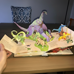 3D Dinosaur Pop-Up Book