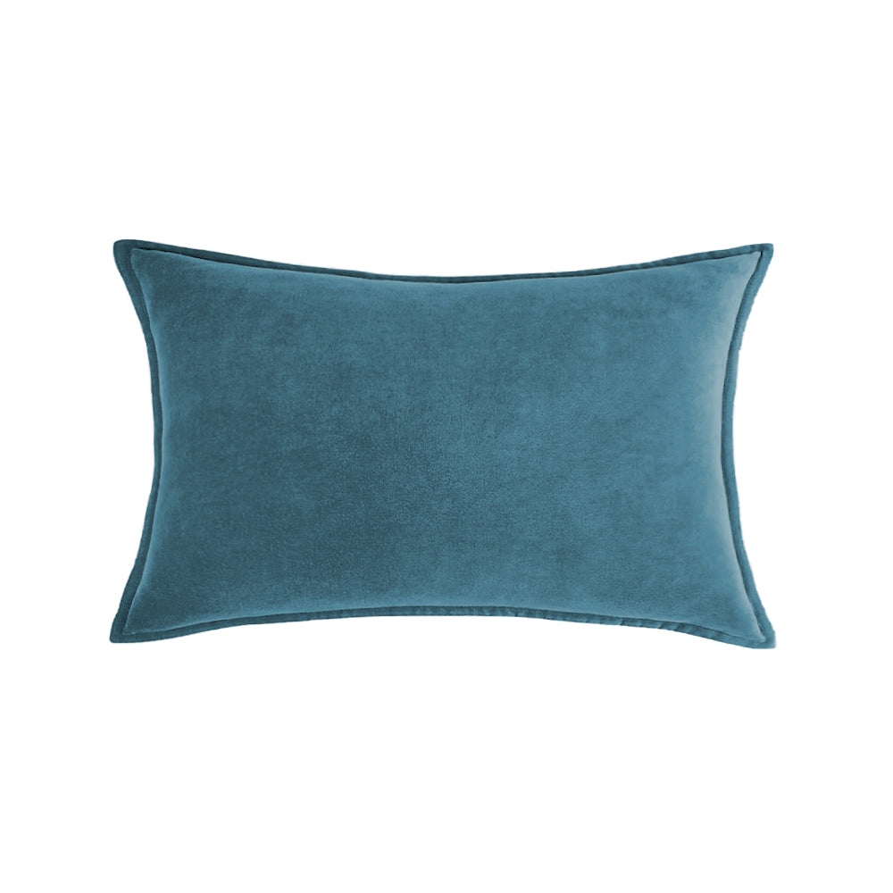 Velvet Throw Pillows pack of 2, size 12"x20, 18"x18", 20"x20" and various color options