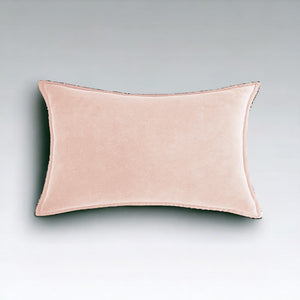 Velvet Throw Pillow  pack of 1, size 12"x20, 18"x18", 20"x20" options, Blue, velvet, 12X20 – Fancy & Stacy