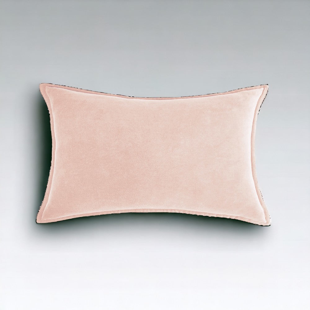 Velvet Throw Pillows pack of 2, size 12"x20, 18"x18", 20"x20" and various color options