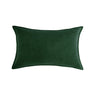 Velvet Throw Pillows pack of 2, size 12"x20, 18"x18", 20"x20" and various color options