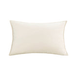 Luxe velvet lumbar pillow 19 colors classic flange edge elegant solid color accent insert included 12"x20"