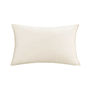 Luxe velvet lumbar pillow 19 colors classic flange edge elegant solid color accent insert included 12"x20"