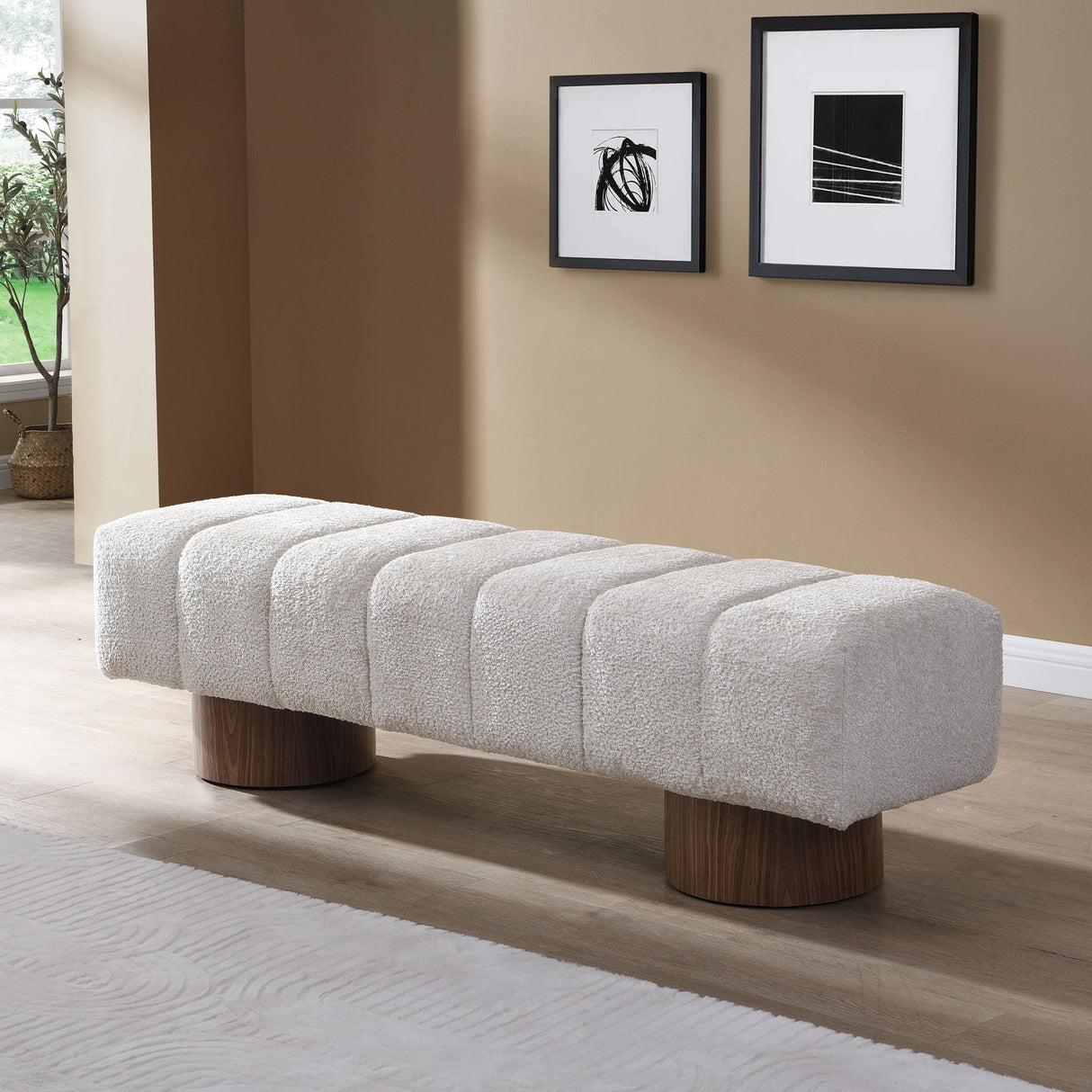 Upholstered Dining Bench for Dining Room
