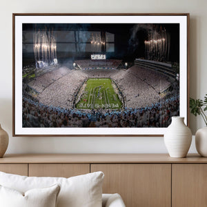 Penn Stadium Football Wall Art Canvas Print, Pennsylvania