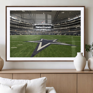 Dallas Cowboys Football Team Print - Arlington AT&T Stadium