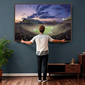 Notre Dame Fighting Irish Football Team Print - Notre Dame