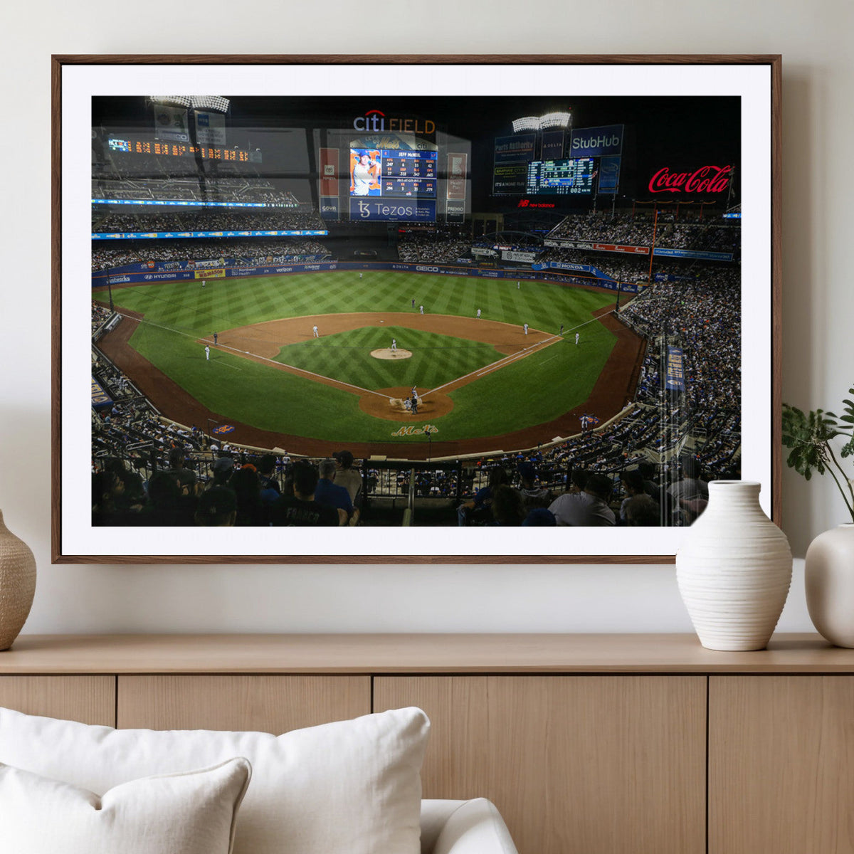 Oakland Athletics Baseball Print - RingCentral Coliseum