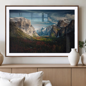 Yosemite National Park Wall Art Canvas Print – Framed