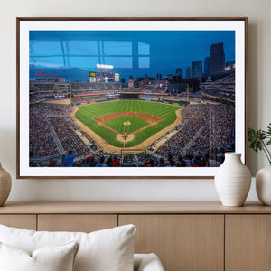 Target Field Stadium Wall Art Canvas Print – Minnesota Twins