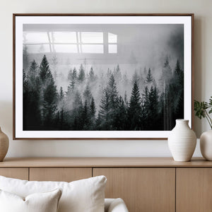 Texas Longhorn Wall Art Canvas Print – Framed Minimalist Cow