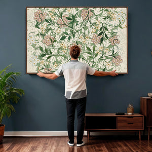 William Morris Jasmine 1872 Canvas Wall Art — Arts and