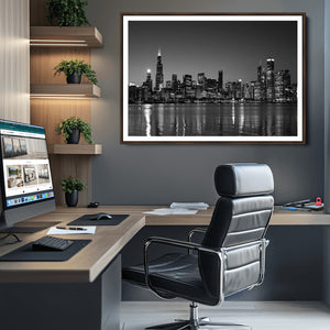 Chicago Wall Art Canvas Print
