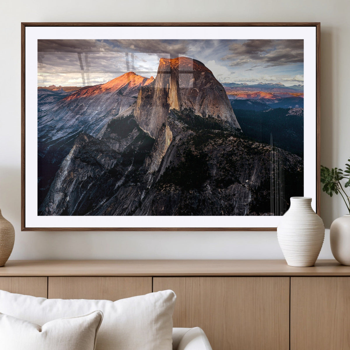 Half Dome Yosemite Wall Art – Majestic Mountain Landscape