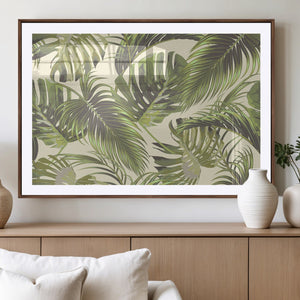 Palm Leaves Canvas Print