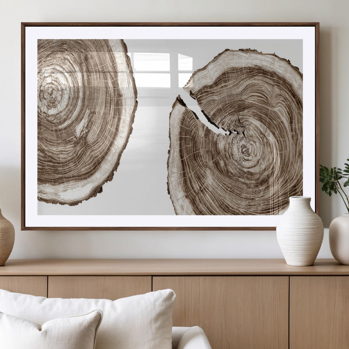 Wood Tree Ring Wall Art Canvas Prints, Tree Rings –