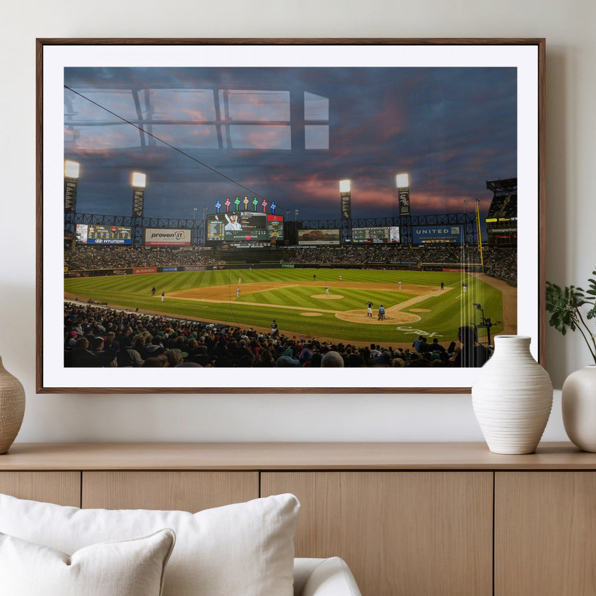Chicago White Sox Baseball Team Print Canvas- Guaranteed