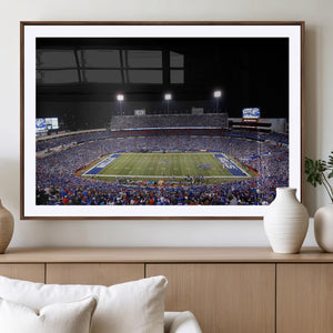 Buffalo Bills Wall Art - Buffalo Bills Stadium Canvas Print,
