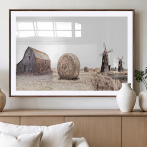 Farm Prints Set, Set of 3 Farmhouse Wall Art, Country House