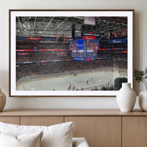 Washington Capitols New York Rangers Ice Hockey Game Stadium