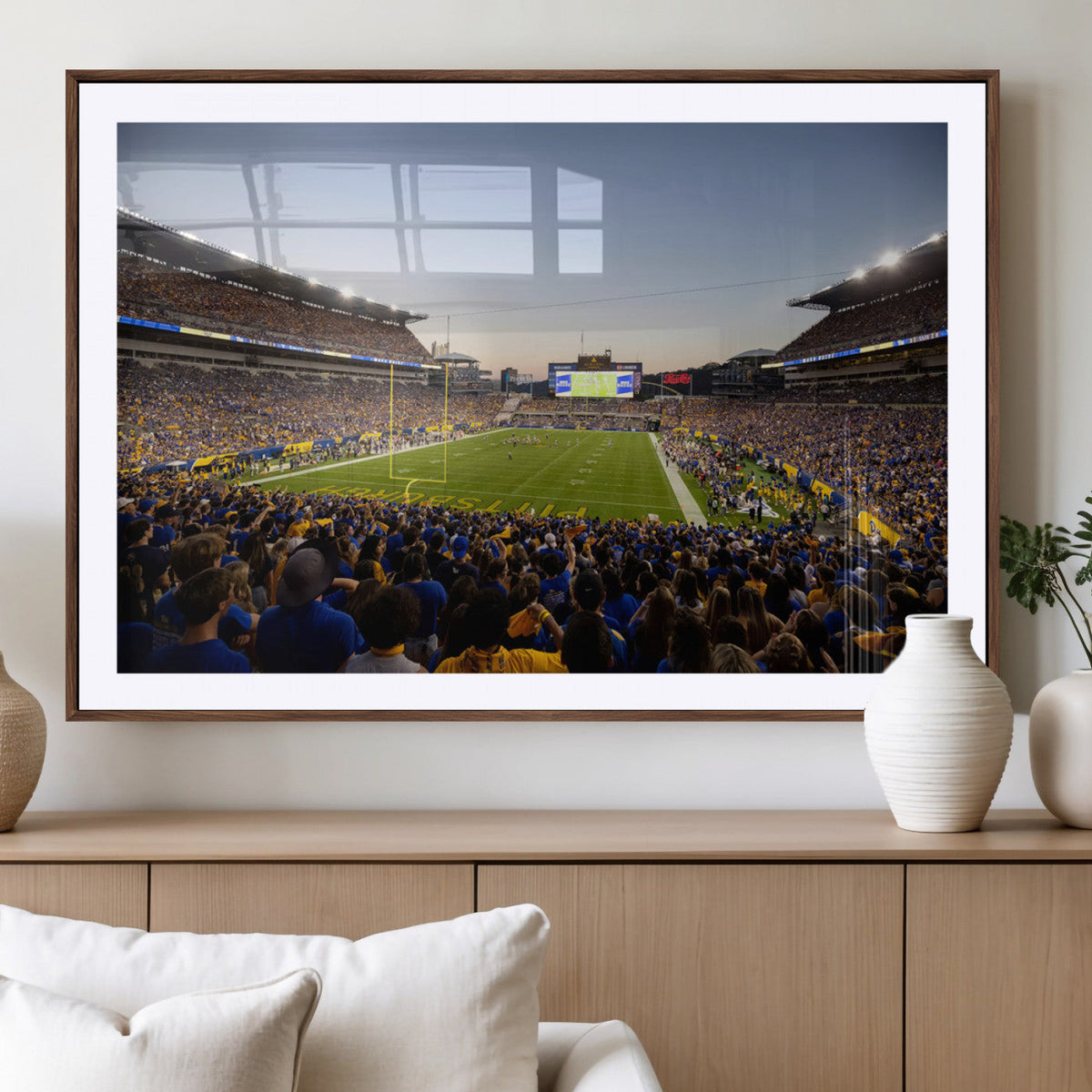 Pittsburgh Panthers Football Team Print - Pittsburgh