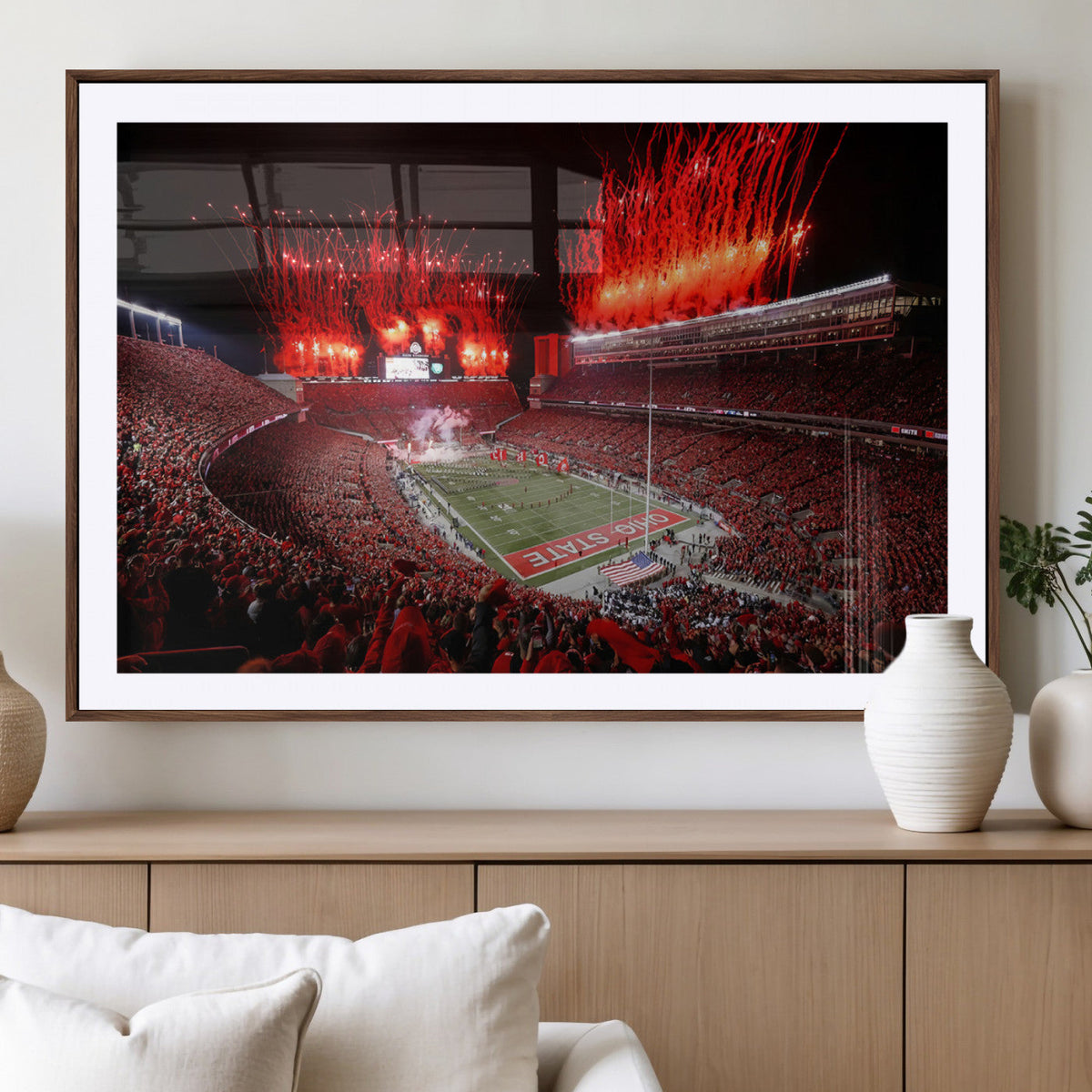 Ohio State University Buckeyes Football Team Print -