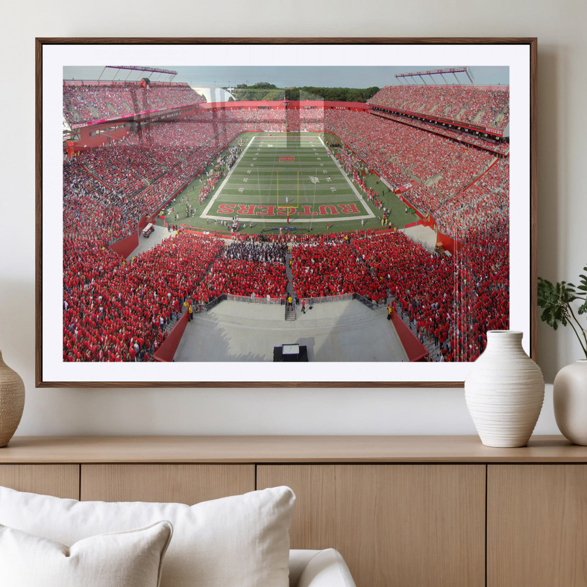 Rutgers Scarlet Knights Football Team Print - Piscataway SHI
