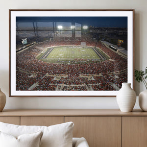 Texas Tech Red Raiders Football Team Print - Lubbock Jones