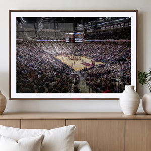 University of Nebraska Cornhuskers Basketball Team Print -