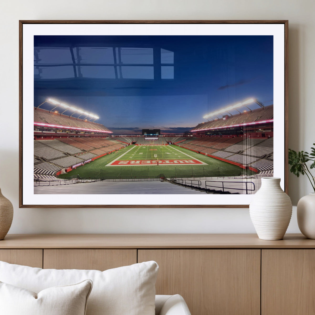 Rutgers Scarlet Knights Football Team Print - Piscataway SHI