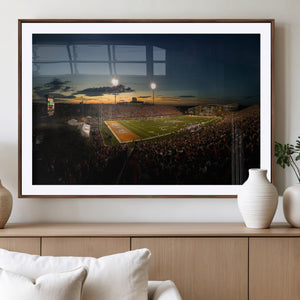 Ball State Cardinals Football Team Print - Muncie Scheumann
