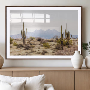 Arizona Desert Wall Art Print | Arizona Desert Canvas Print