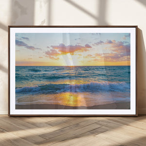 Coastal Wall Art - Vintage World Map Canvas Print with