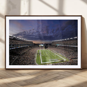 New England Patriots Football Team Print - Foxborough