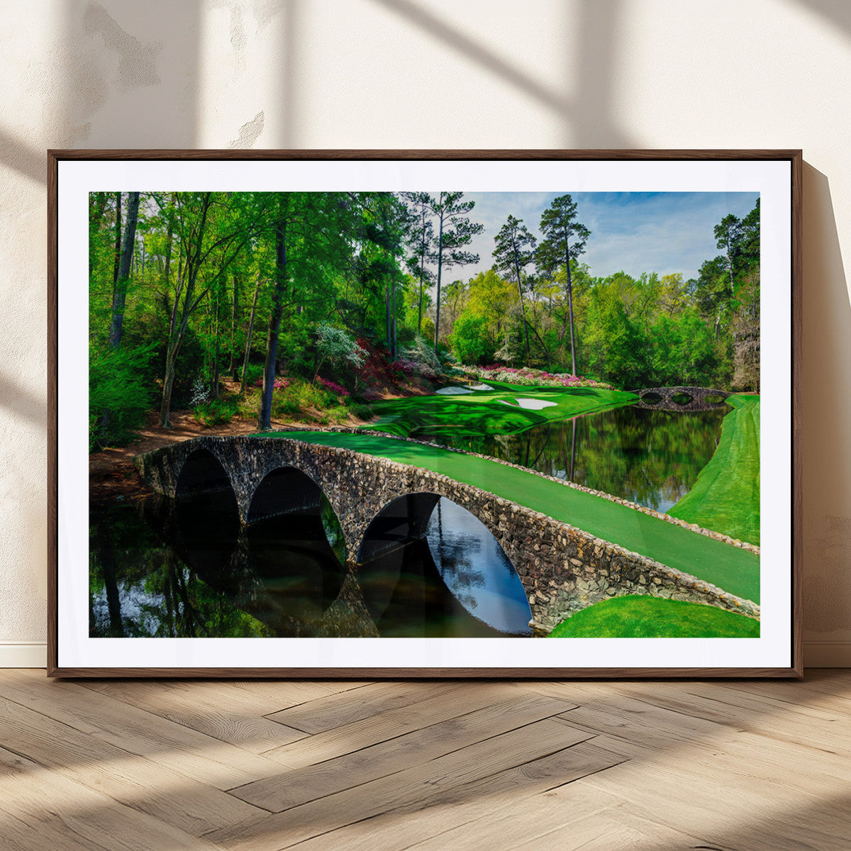 Augusta National Golf Club Wall Art - Panoramic Bridge &