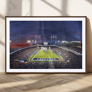 Kroger Field Canvas Wall Art - Kentucky Stadium Wall Art