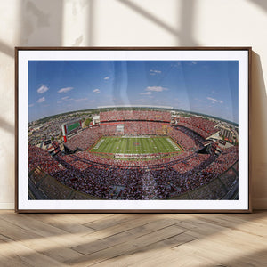 William Brice Stadium Wall Art Canvas Print – Stadium Crowd
