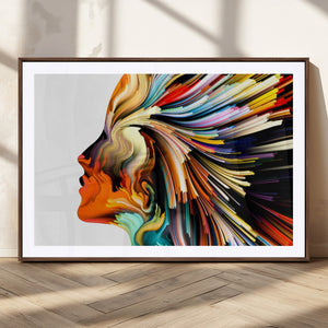 Profile Colors Canvas Print