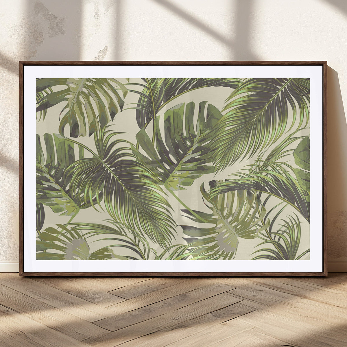 Palm Leaves Canvas Print