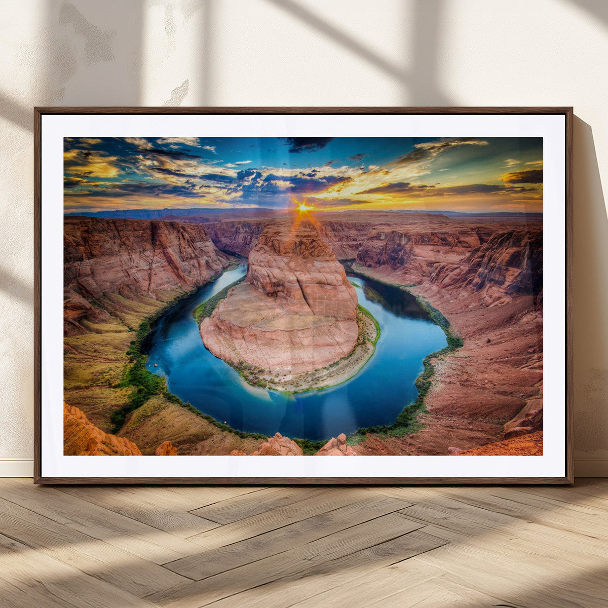Sunset on the Horseshoe Bend Grand Canyon, Horseshoe Bend