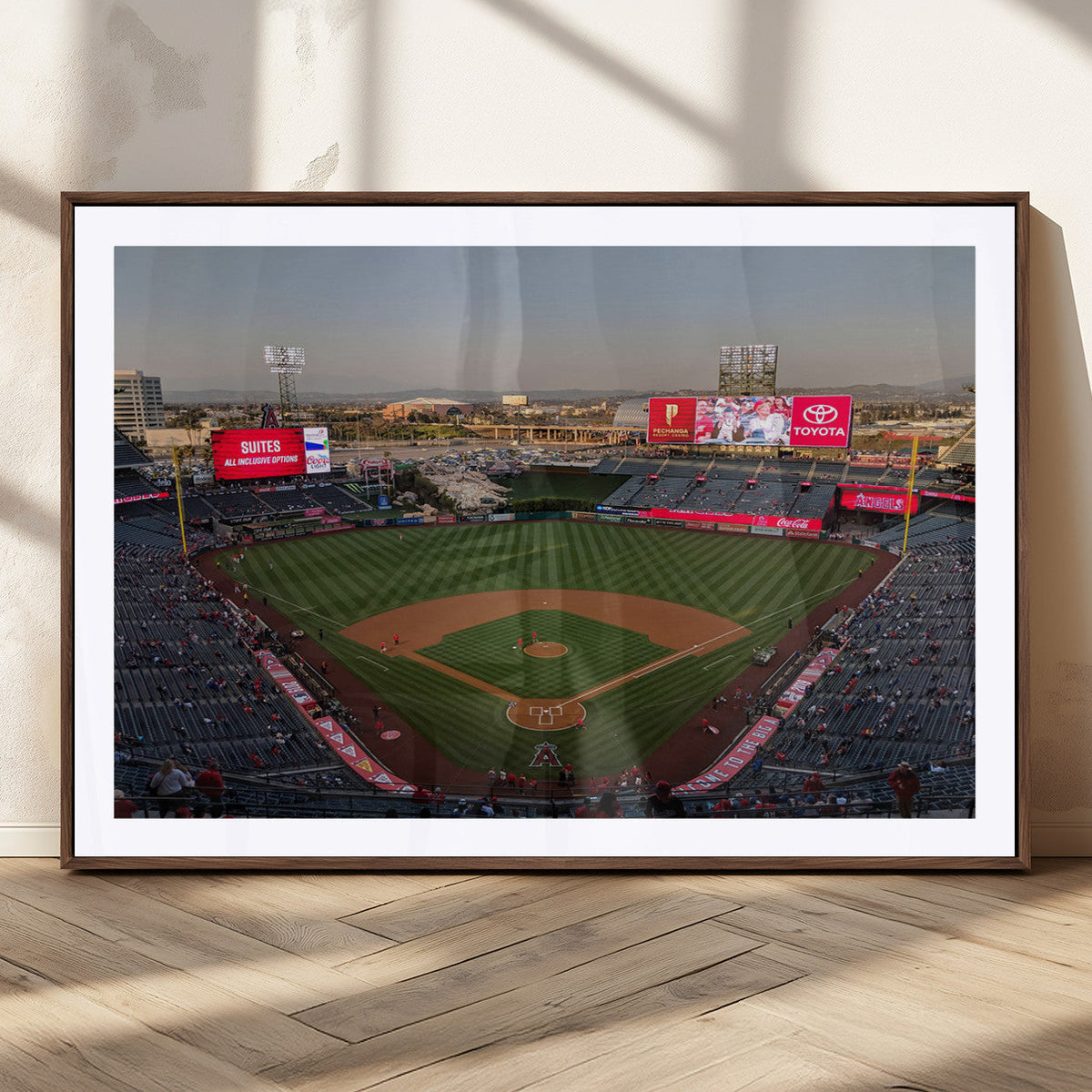 Los Angeles Angels Baseball Canvas Print - Anaheim Angel