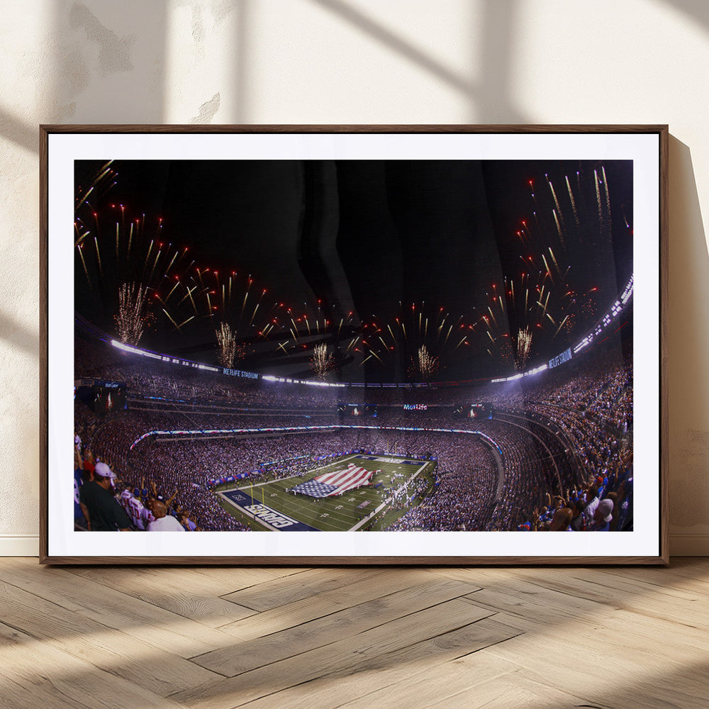 New York Giants Football Team Print - East Rutherford