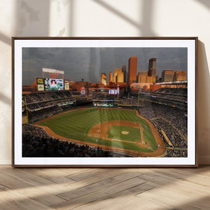 Minnesota Twins Baseball Team Print - Minneapolis Target