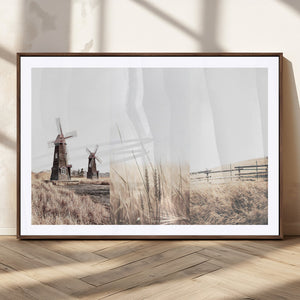 Farm Prints Set, Farmhouse Wall Art Canvas, Country House