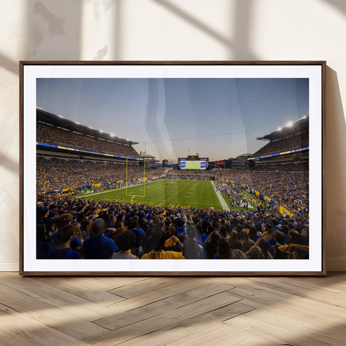 Pittsburgh Panthers Football Team Print - Pittsburgh