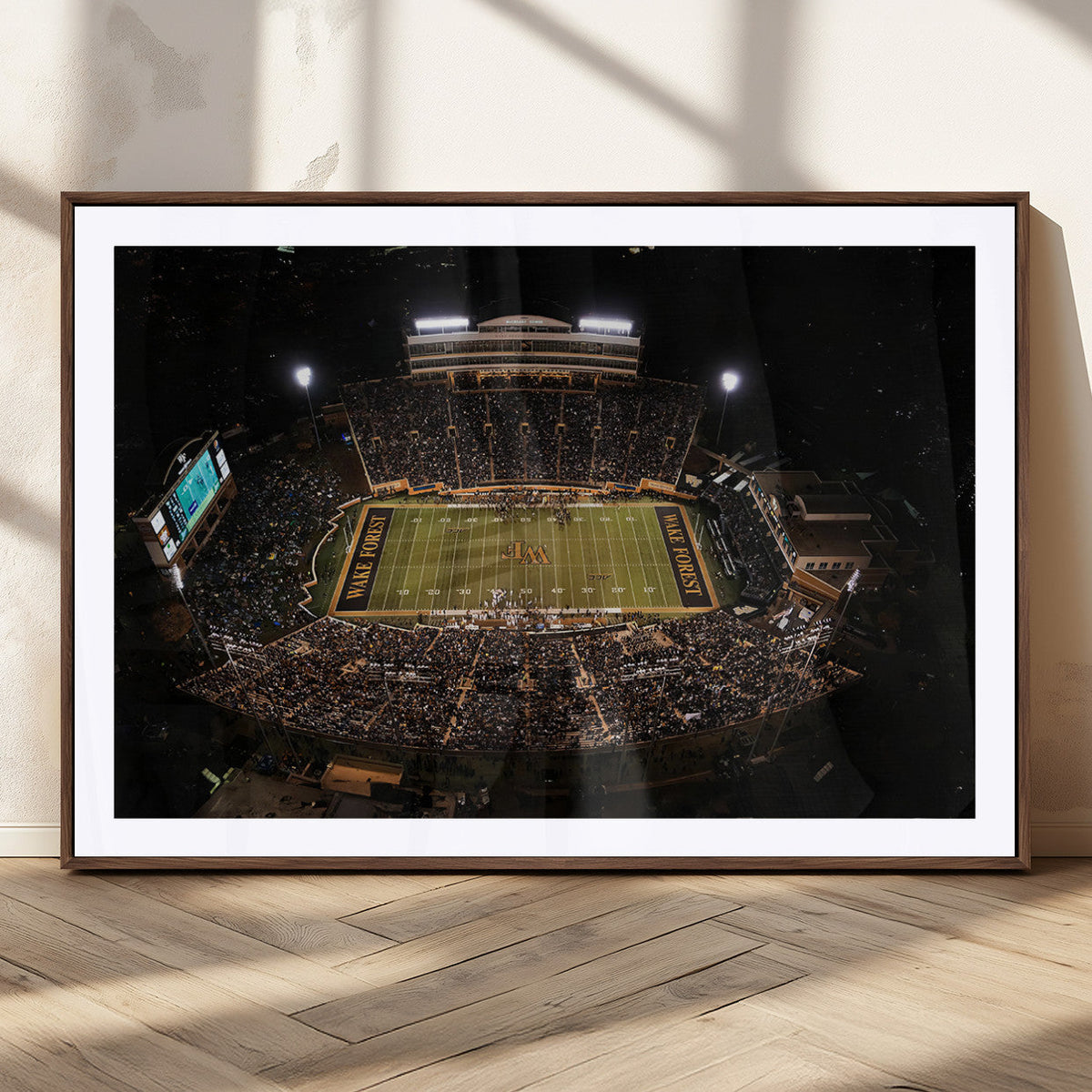 Wake Forest University Demon Deacons Canvas Printi, Football