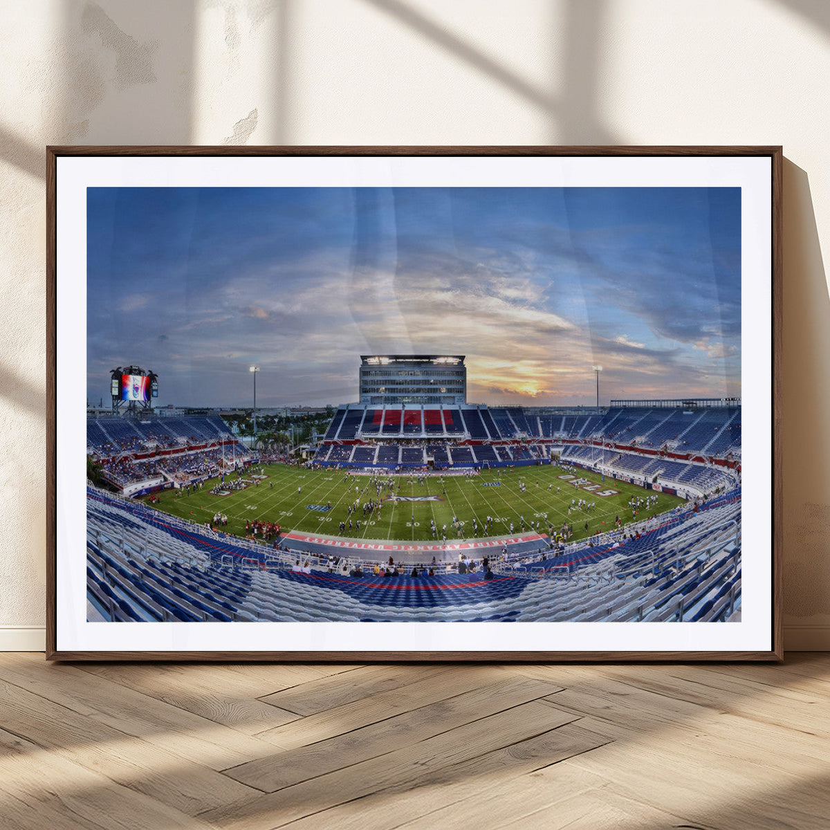 Florida Atlantic University Owls Football Team Print - Boca